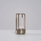 Cordless Crystal Lantern Table Lamp (Rechargeable)