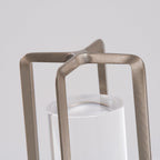 Cordless Crystal Lantern Table Lamp (Rechargeable)