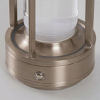 Cordless Crystal Lantern Table Lamp (Rechargeable)