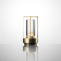 Cordless Crystal Lantern Table Lamp (Rechargeable)