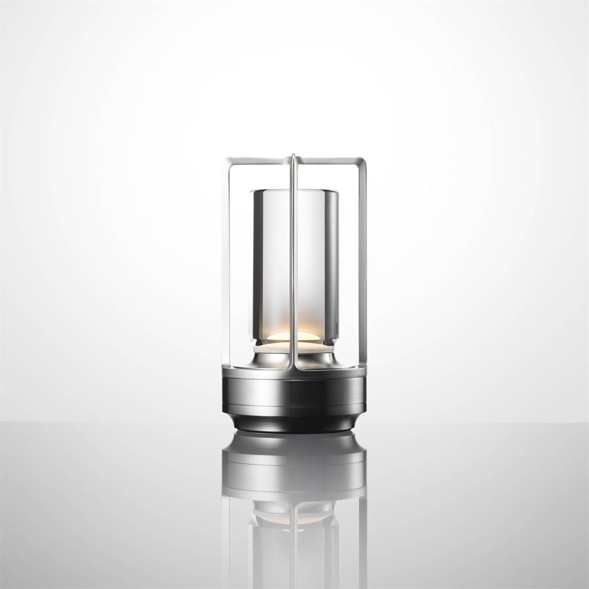 Cordless Crystal Lantern Table Lamp (Rechargeable)