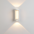 Nordic Minimalist Acrylic Rectangular Outdoor Wall Light LED Up-Down
