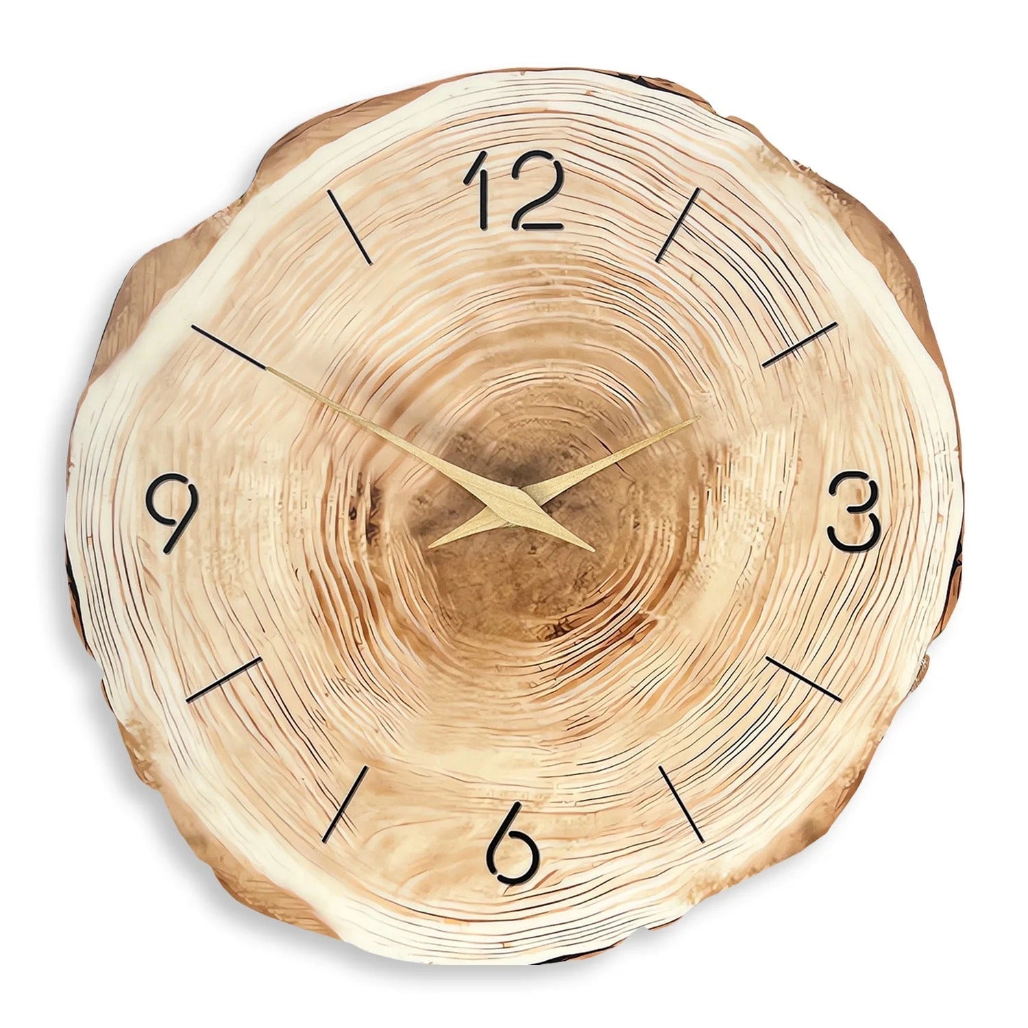 Wall Clock Quartz Silent Minimalist Design