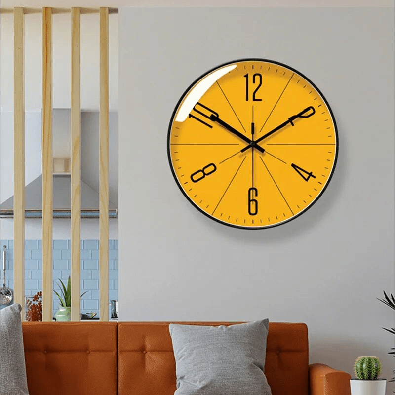Large Modern Wall Clock - Stylish Kitchen Clock Decor for Any Room