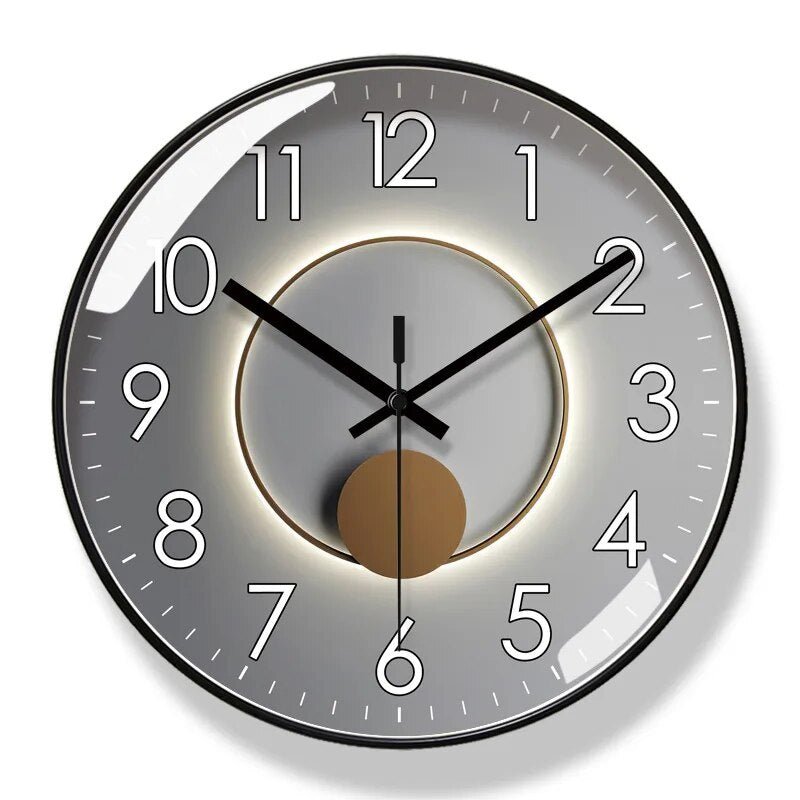 Large Modern Wall Clock - Stylish Kitchen Clock Decor for Any Room