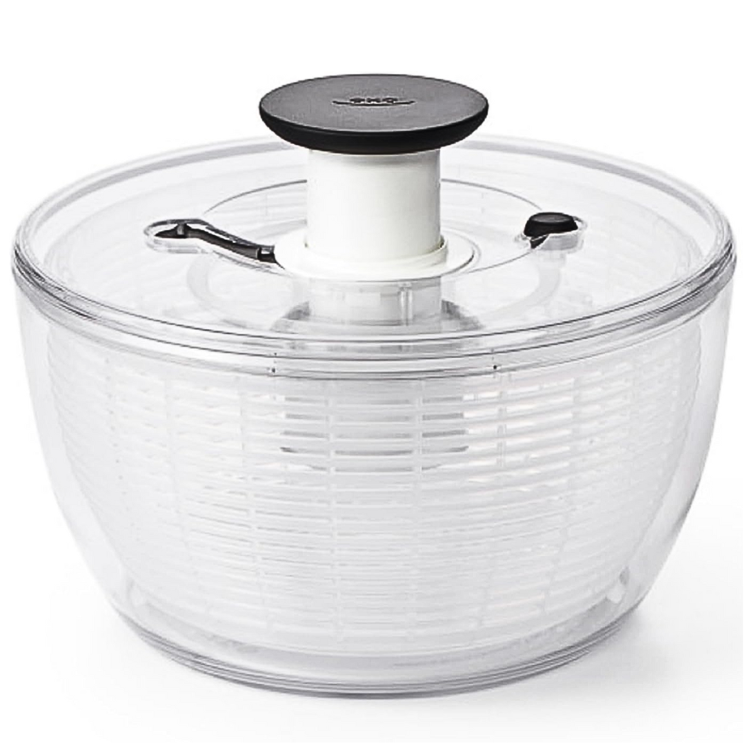 Salad Spinner Manual Pull Handle Large Capacity Dishwasher Safe