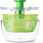 Salad Spinner Manual Pull Handle Large Capacity Dishwasher Safe