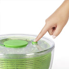 Salad Spinner Manual Pull Handle Large Capacity Dishwasher Safe