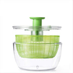 Salad Spinner Manual Pull Handle Large Capacity Dishwasher Safe