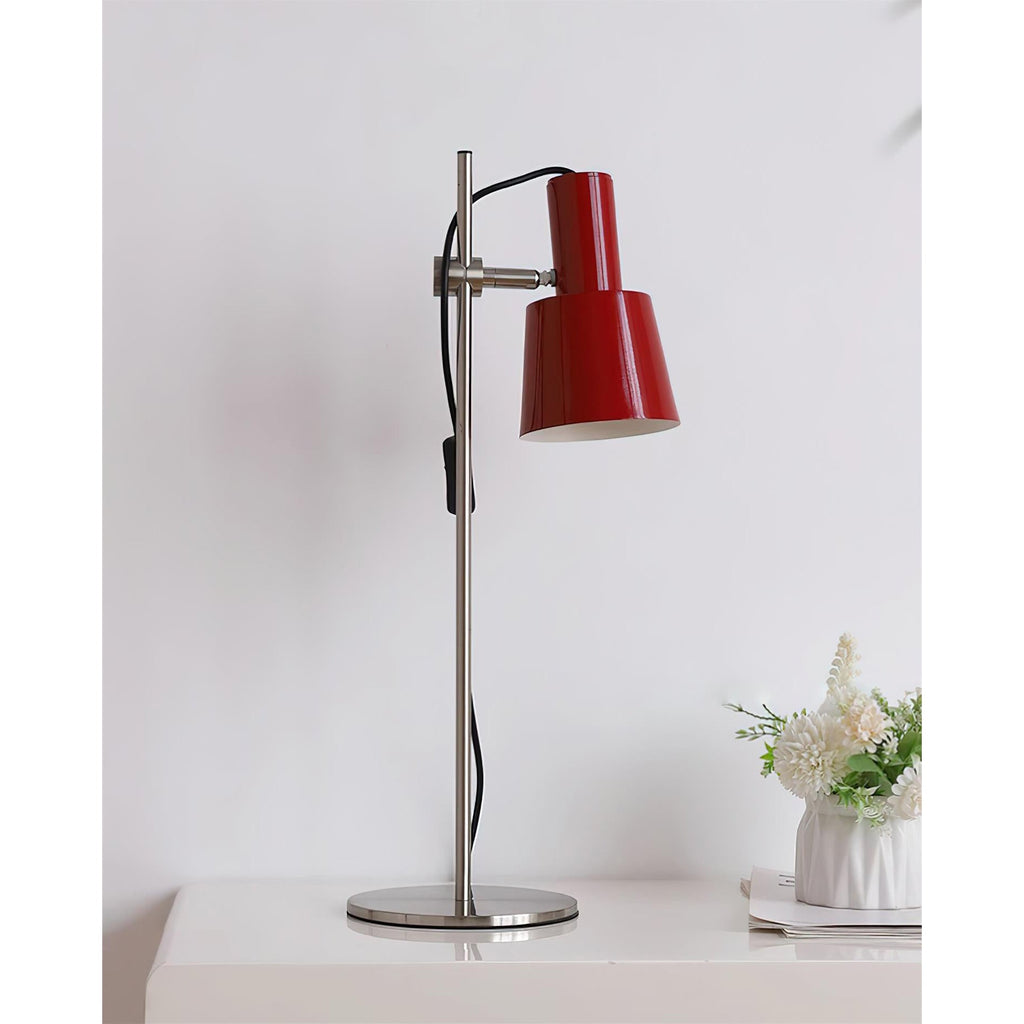 Adjustable Shade Iron Table Lamp