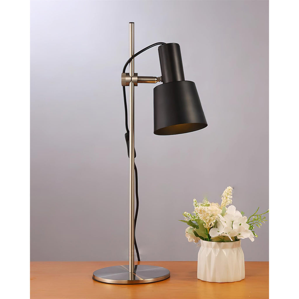 Adjustable Shade Iron Table Lamp