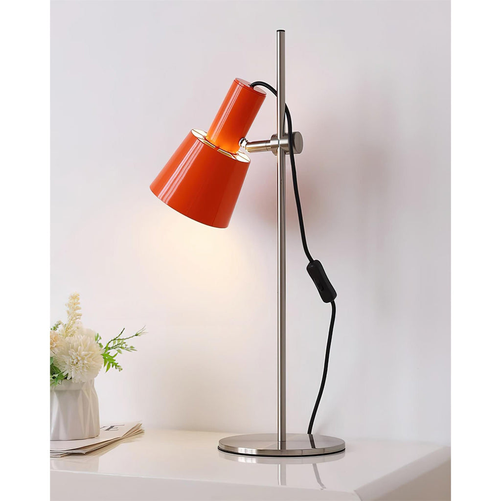 Adjustable Shade Iron Table Lamp