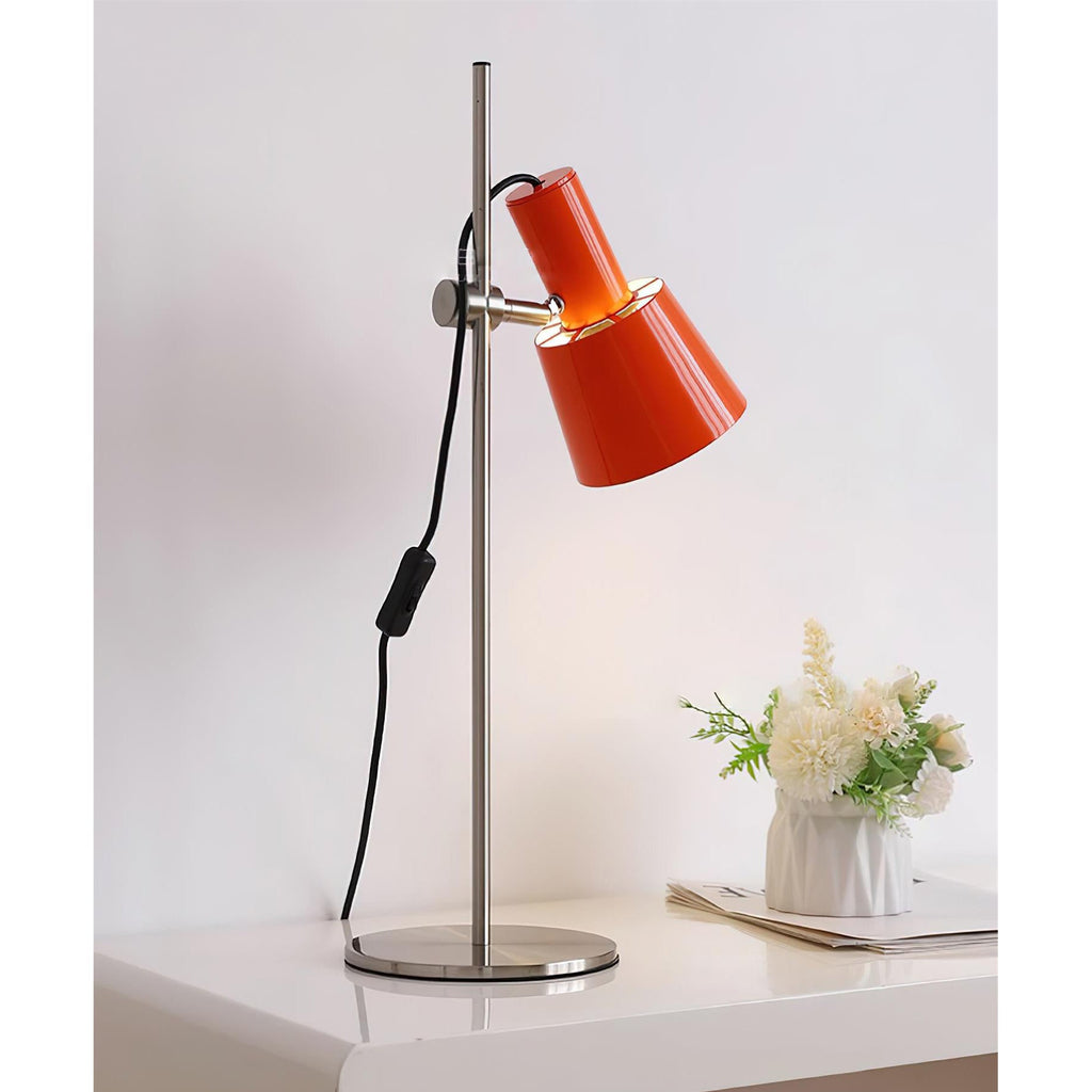 Adjustable Shade Iron Table Lamp