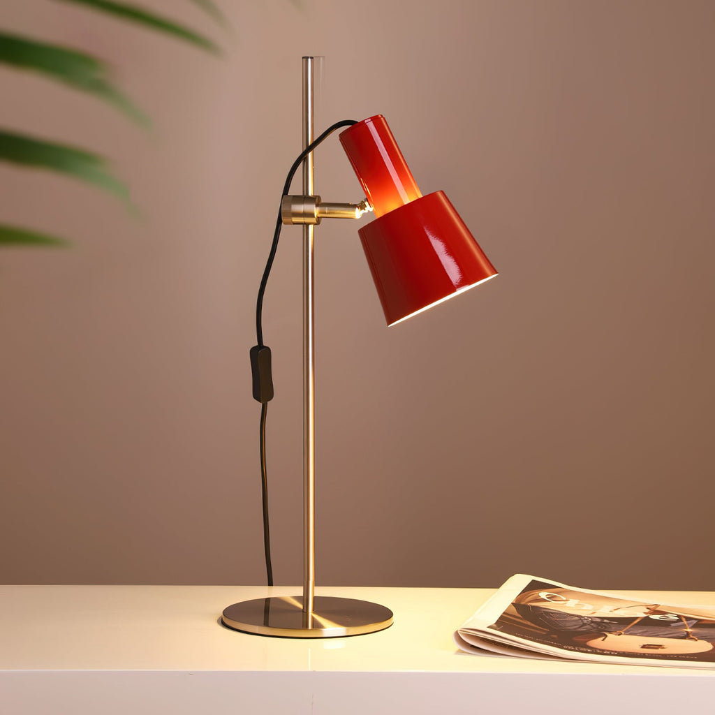 Adjustable Shade Iron Table Lamp