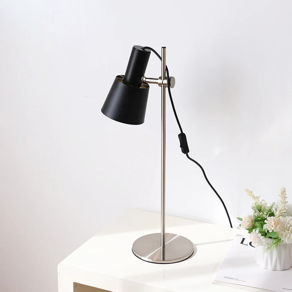 Adjustable Shade Iron Table Lamp