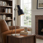 Adjustable Shade Iron Table Lamp