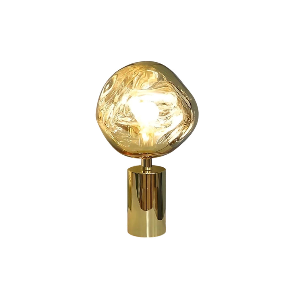 Lava Texture Sculptural Table Lamp