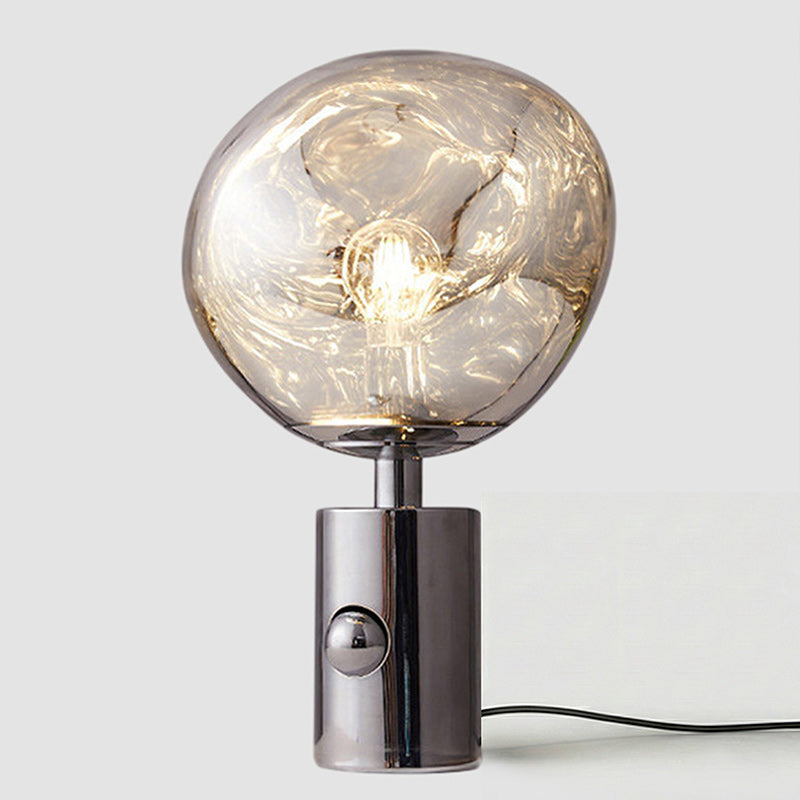 Lava Texture Sculptural Table Lamp