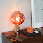 Lava Texture Sculptural Table Lamp