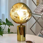 Lava Texture Sculptural Table Lamp