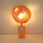 Lava Texture Sculptural Table Lamp