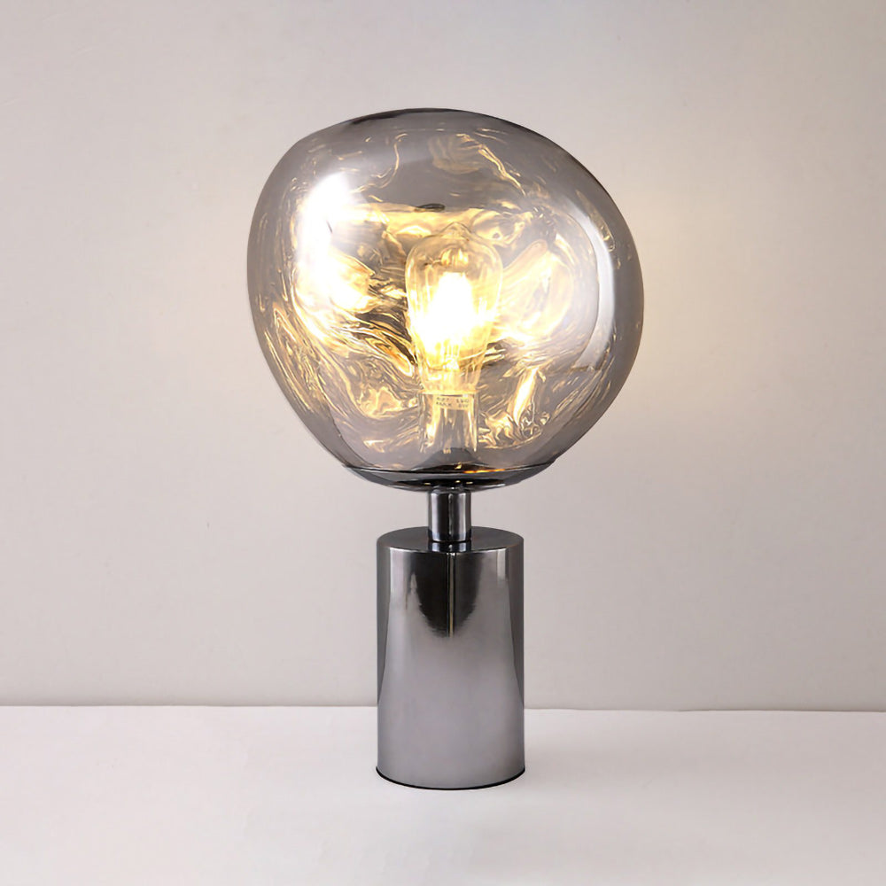 Lava Texture Sculptural Table Lamp
