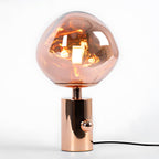 Lava Texture Sculptural Table Lamp