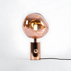 Lava Texture Sculptural Table Lamp