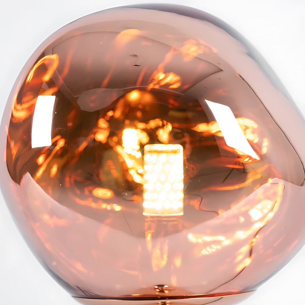 Lava Texture Sculptural Table Lamp