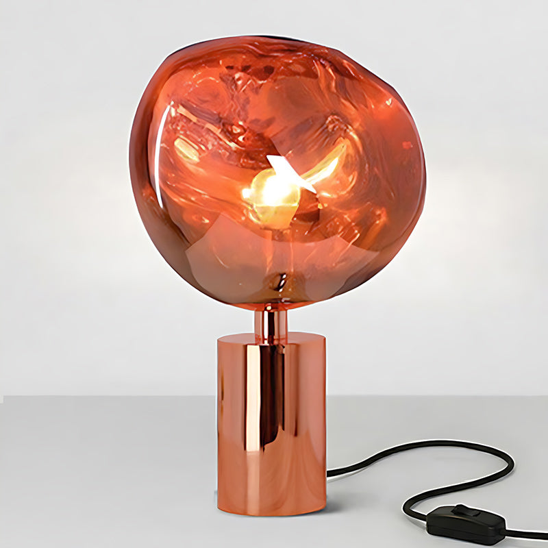 Lava Texture Sculptural Table Lamp