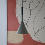 LavalIndustrie: Concrete Pendant Light in Modern Industrial Design with Metal Accents – for Dining Room & Living Space