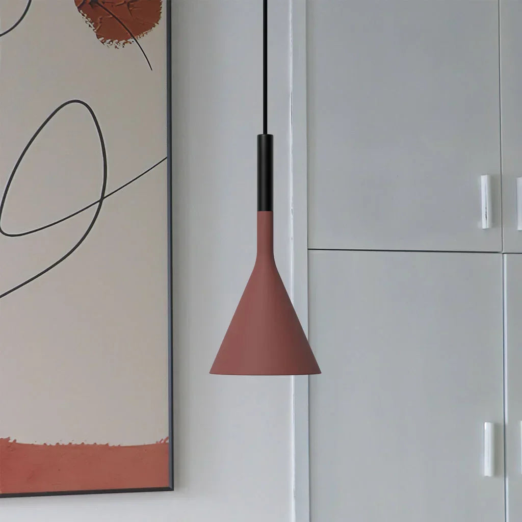LavalIndustrie: Concrete Pendant Light in Modern Industrial Design with Metal Accents – for Dining Room & Living Space