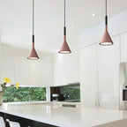 LavalIndustrie: Concrete Pendant Light in Modern Industrial Design with Metal Accents – for Dining Room & Living Space