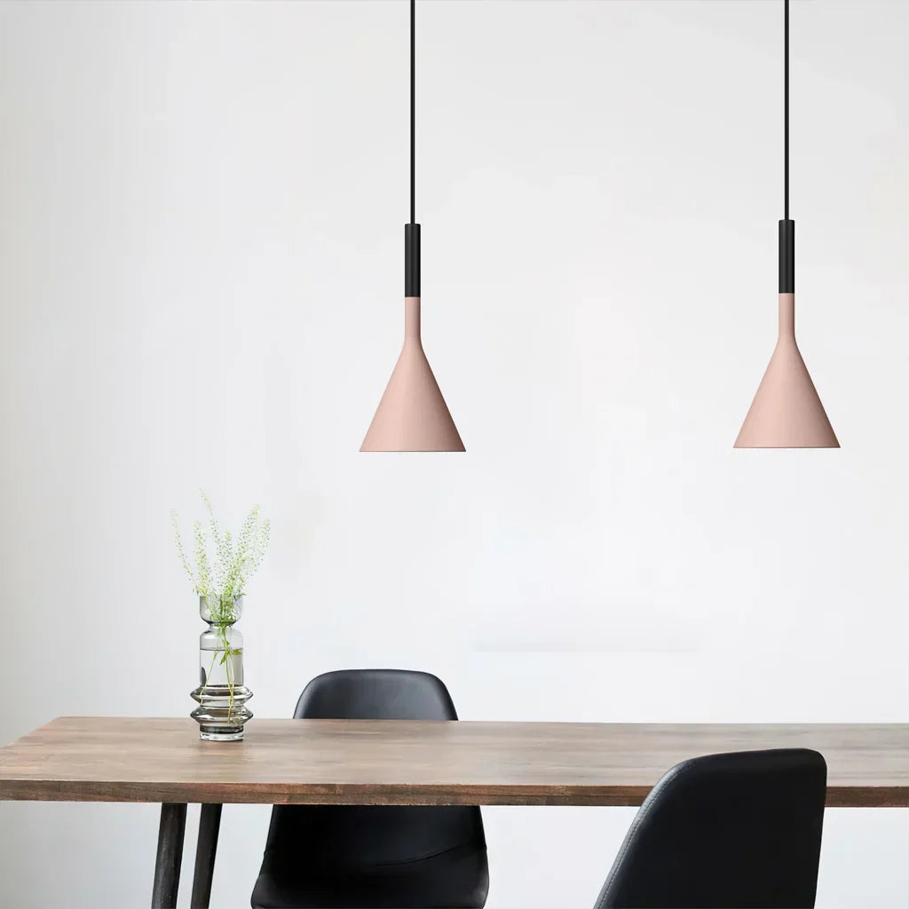 LavalIndustrie: Concrete Pendant Light in Modern Industrial Design with Metal Accents – for Dining Room & Living Space