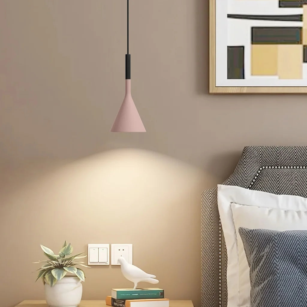 LavalIndustrie: Concrete Pendant Light in Modern Industrial Design with Metal Accents – for Dining Room & Living Space