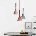 LavalIndustrie: Concrete Pendant Light in Modern Industrial Design with Metal Accents – for Dining Room & Living Space