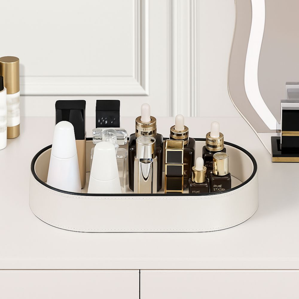 Desk Organiser Tray Multi Compartment Storage Tray