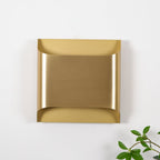 Modern Curved Brass LED Wall Sconce 1-Light