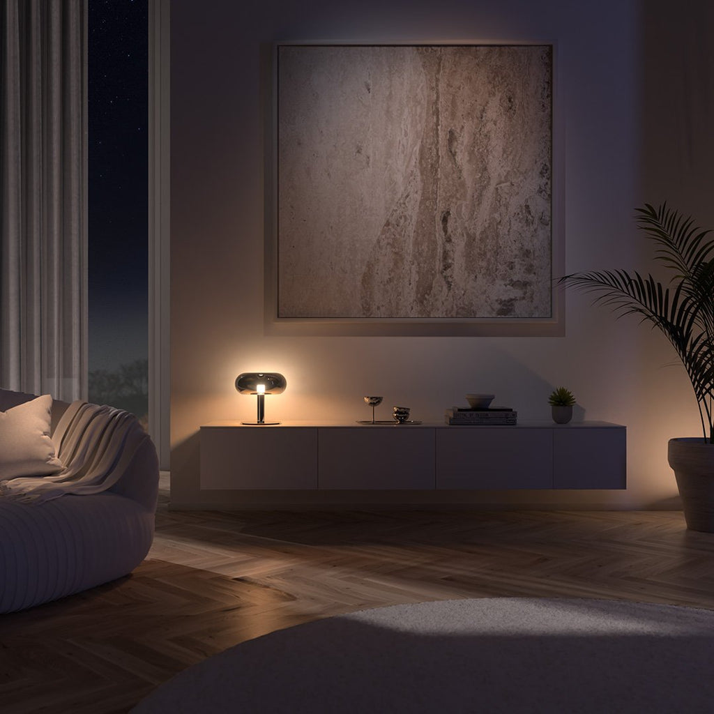 Lumo LED Table Lamp | Dimmable Touch, Retro Mushroom Design
