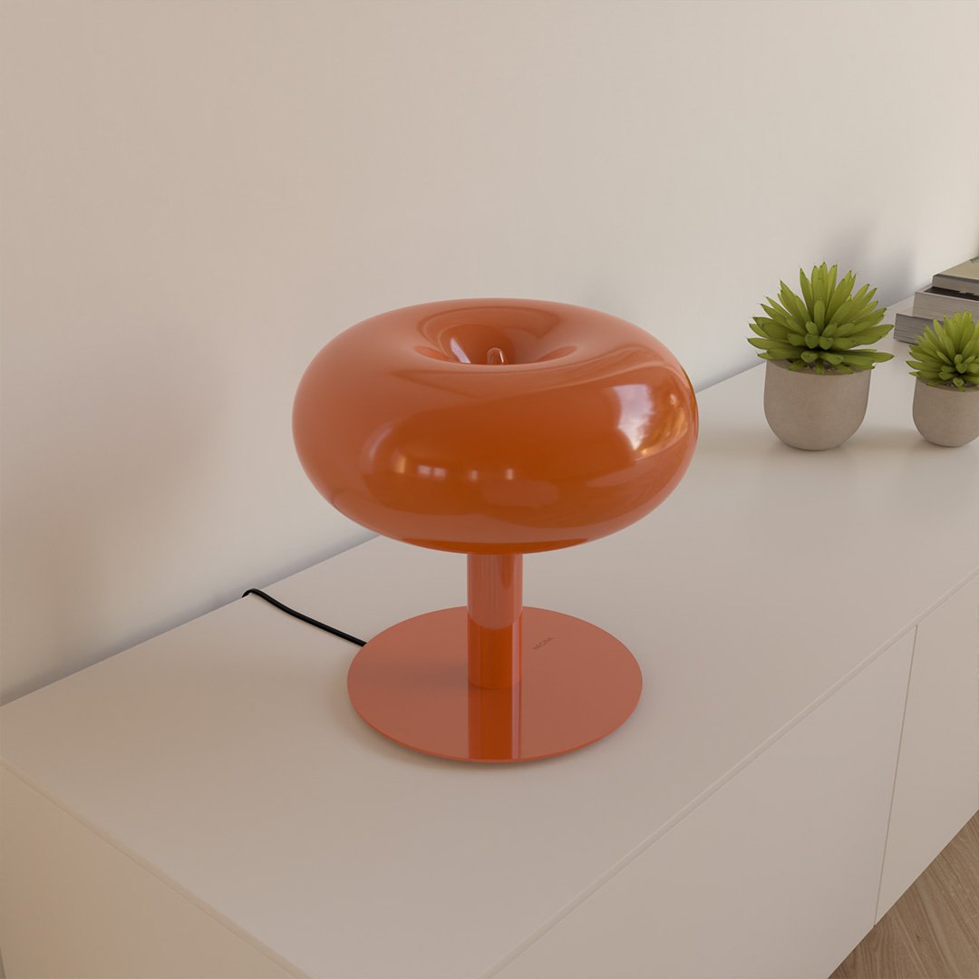 Lumo LED Table Lamp | Dimmable Touch, Retro Mushroom Design