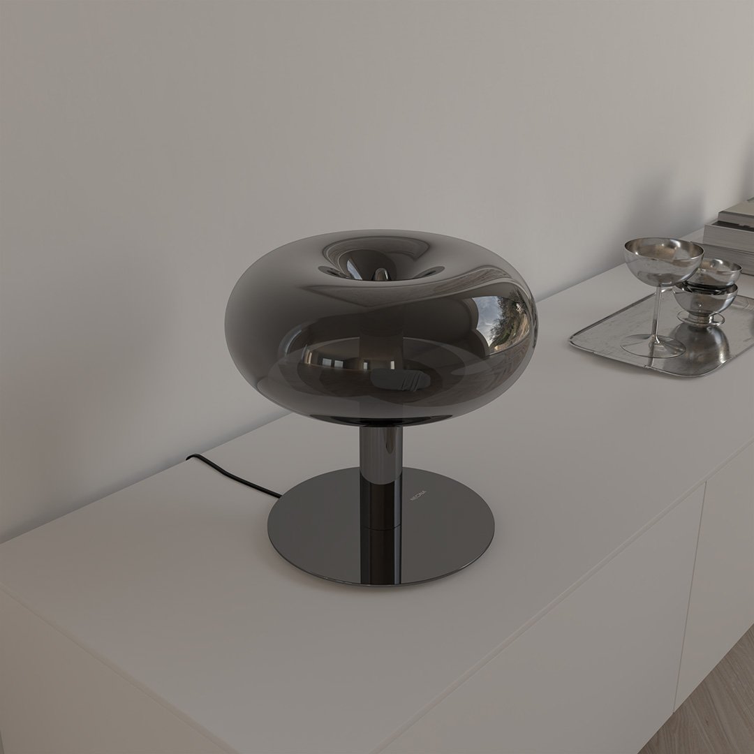 Lumo LED Table Lamp | Dimmable Touch, Retro Mushroom Design