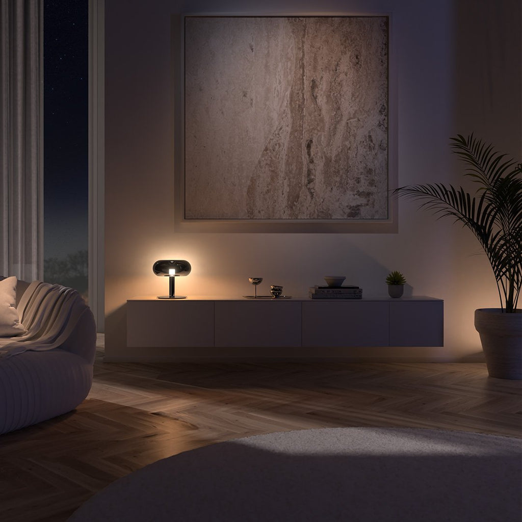 Lumo LED Table Lamp | Dimmable Touch, Retro Mushroom Design