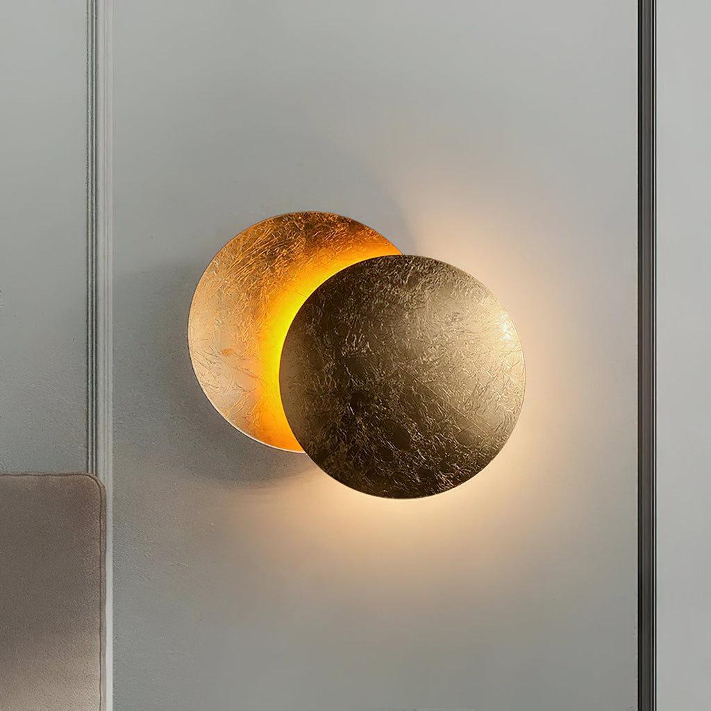Rotating Disc LED Wall Lamp