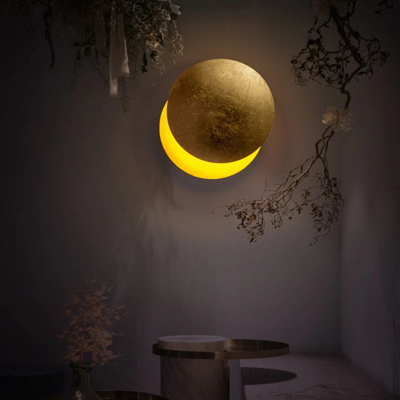 Rotating Disc LED Wall Lamp
