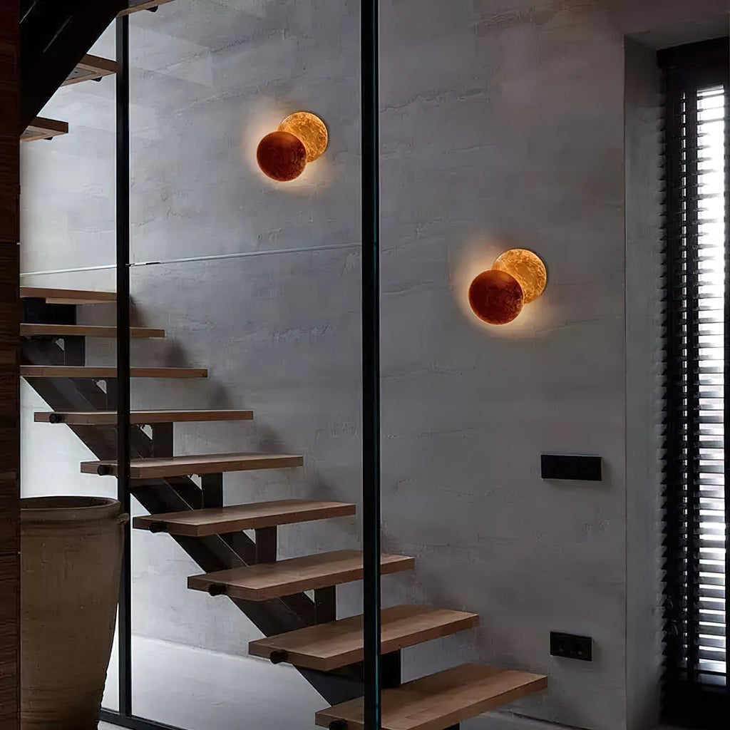 Rotating Disc LED Wall Lamp