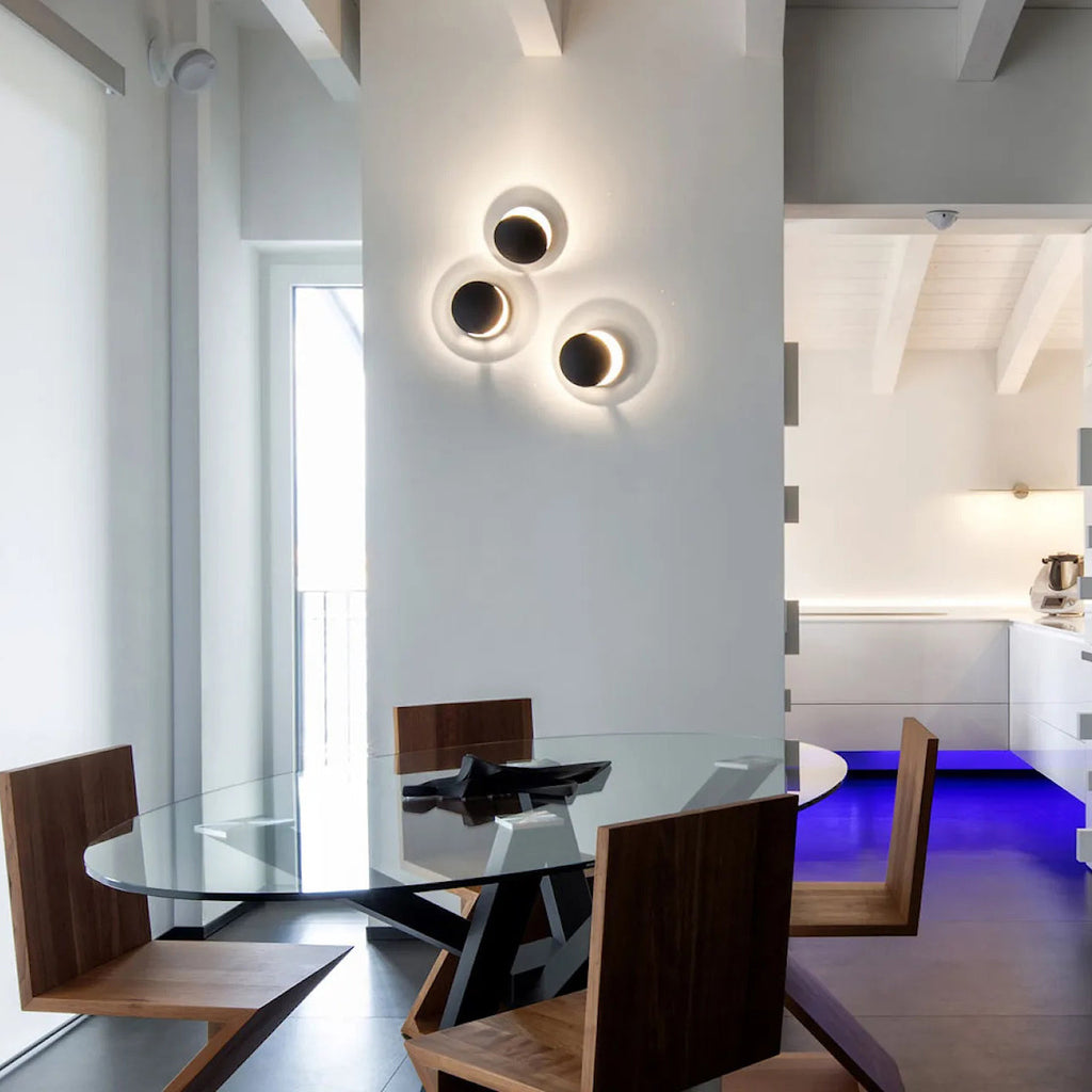 Rotating Disc LED Wall Lamp