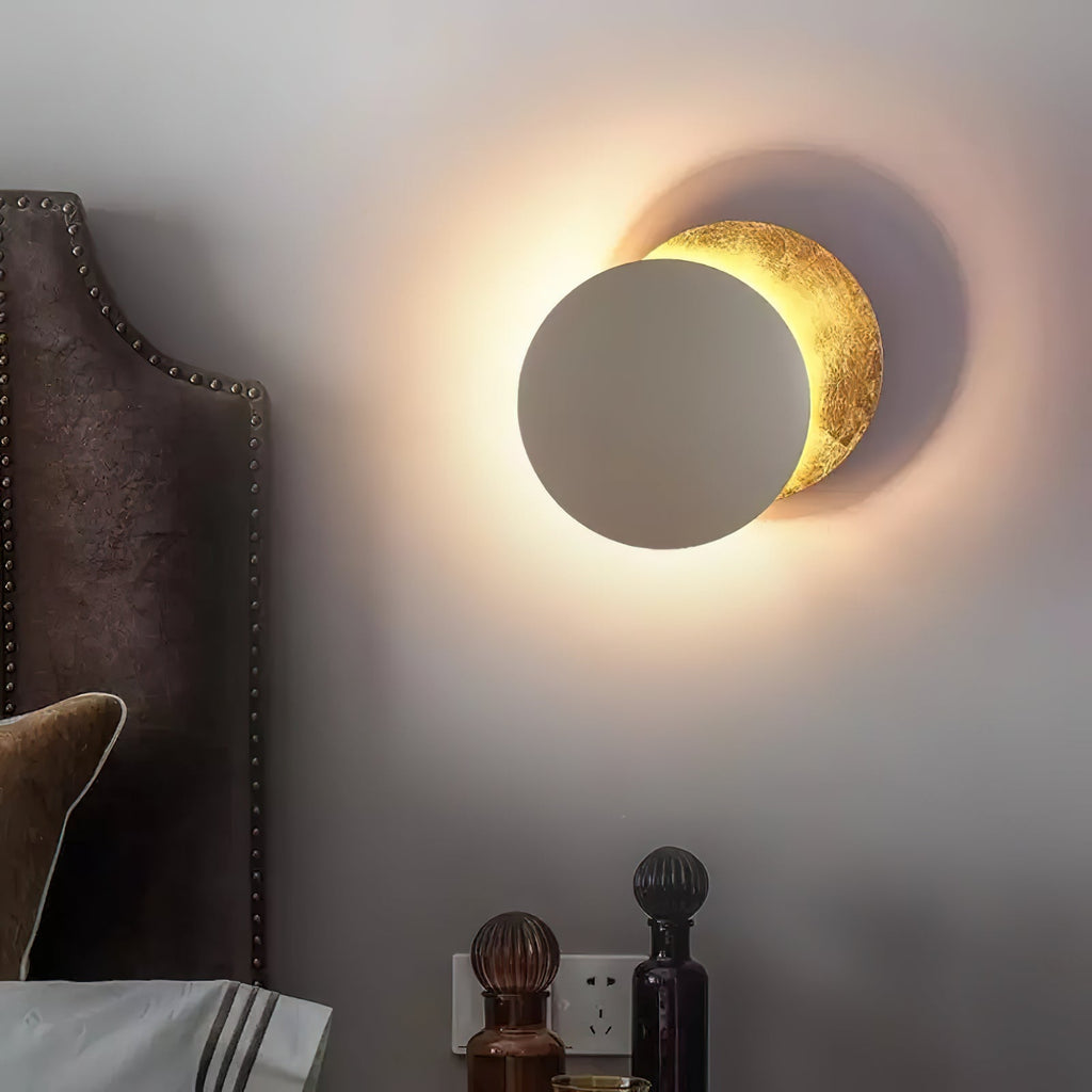 Rotating Disc LED Wall Lamp