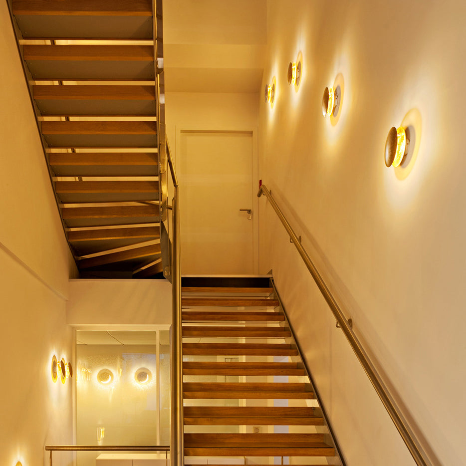 Rotating Disc LED Wall Lamp