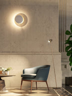 Rotating Disc LED Wall Lamp
