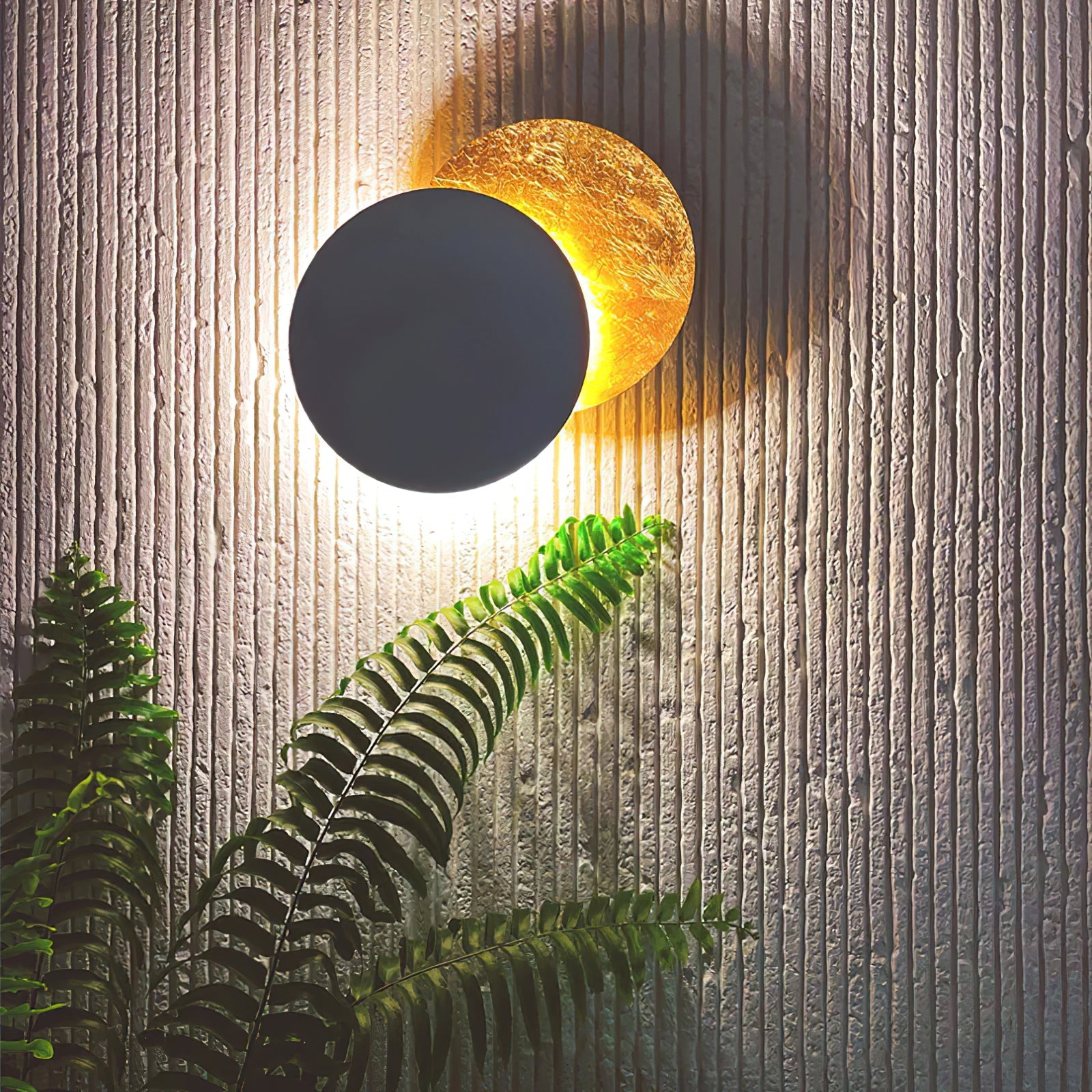 Rotating Disc LED Wall Lamp